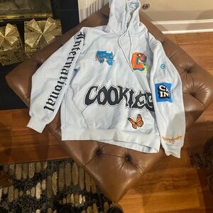 International Women's Hoodie - Light Blue